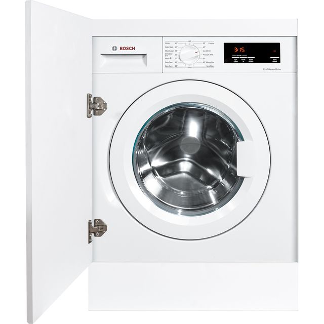 Bosch Series 6 WIW28302GB Built In 8Kg Washing Machine - White - WIW28302GB_WH - 1