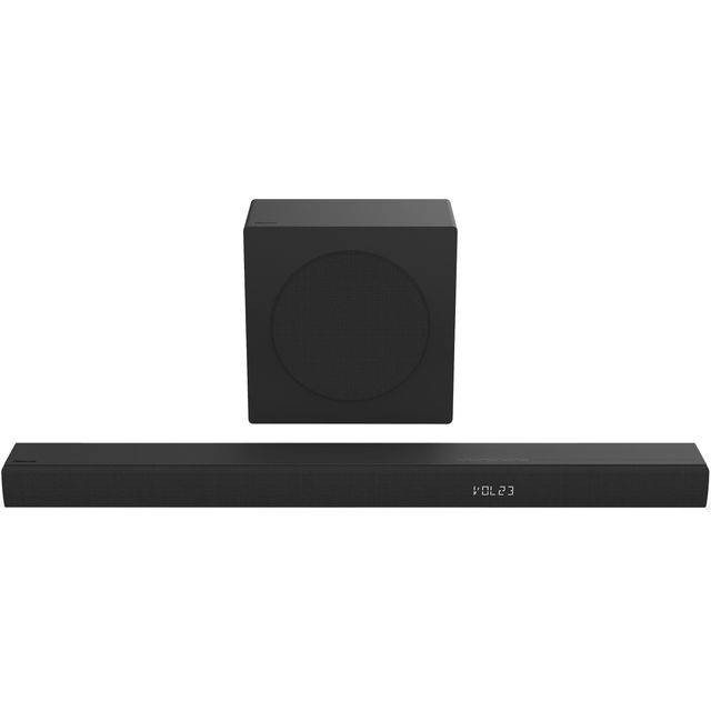 Hisense HS3100 3.1 Soundbar with Wireless Subwoofer - Black