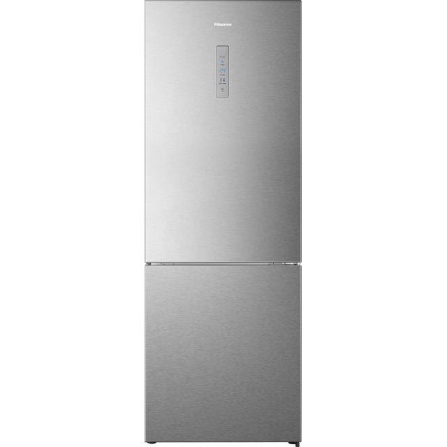 Hisense RB645N4BIE 60/40 Frost Free Fridge Freezer - Stainless Steel - E Rated