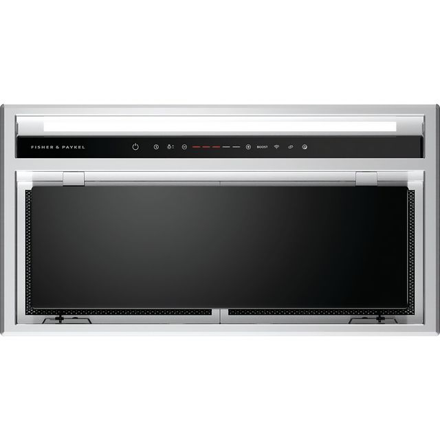 Fisher & Paykel Series 7 Contemporary HP60IHCB4 32 cm Canopy Cooker Hood - Stainless Steel / Black