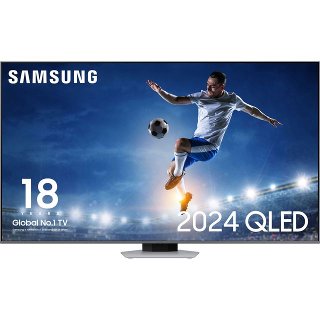 Samsung QE55Q80D 55" Smart 4K Ultra HD TV - Silver - QE55Q80D - 1