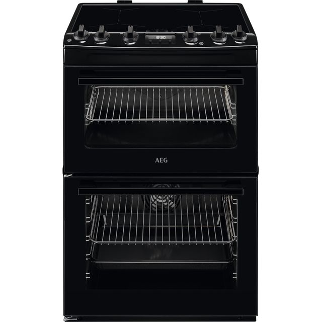 AEG 6000 SurroundCook CIX6540ACB 60cm Electric Cooker with - Black - A Rated