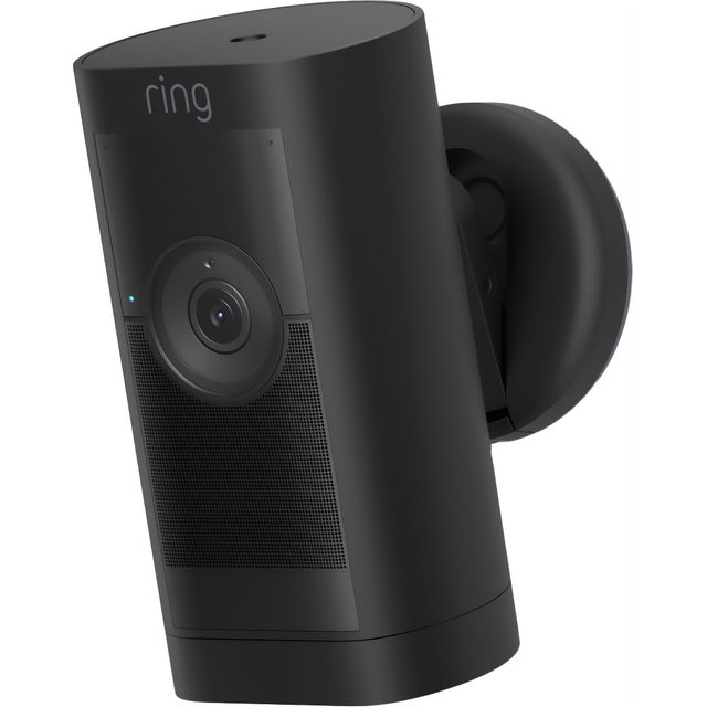 Ring Stick Up Cam Pro Smart Home Security Camera - Black