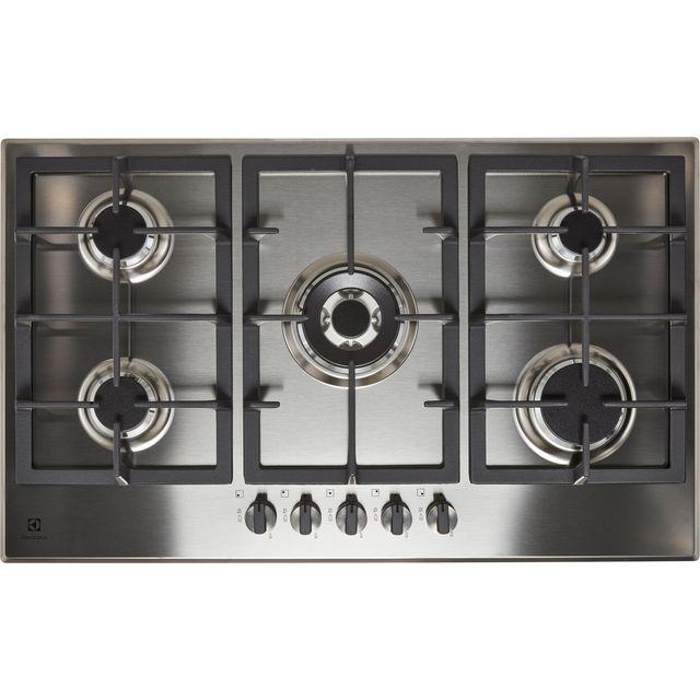 Electrolux KGS9536X Built In Gas Hob - Stainless Steel - KGS9536X_SS - 1