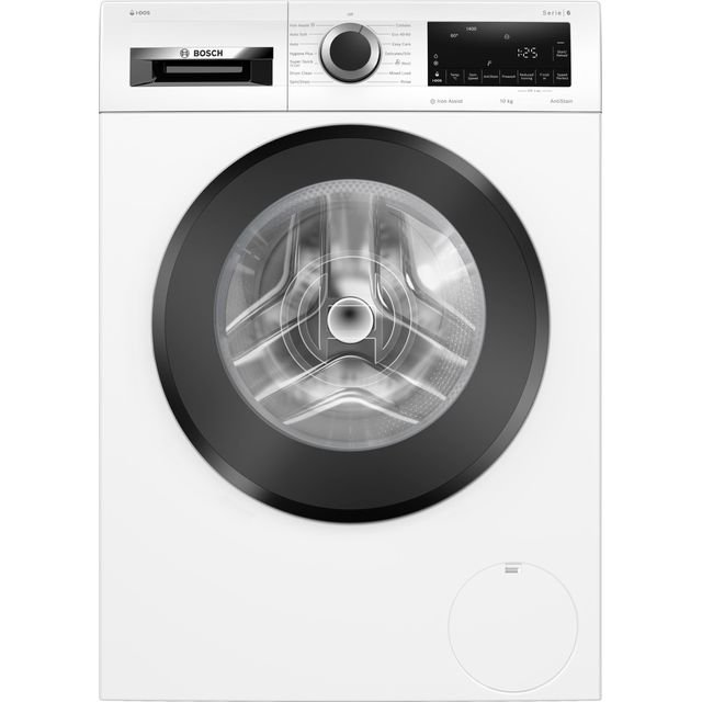 Bosch Series 6 i-Dos™ WGG254F0GB 10Kg Washing Machine - White - WGG254F0GB_WH - 1