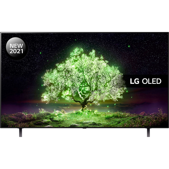 LG OLED48A16LA 48" Smart 4K Ultra HD OLED TV - Black - OLED48A16LA - 1