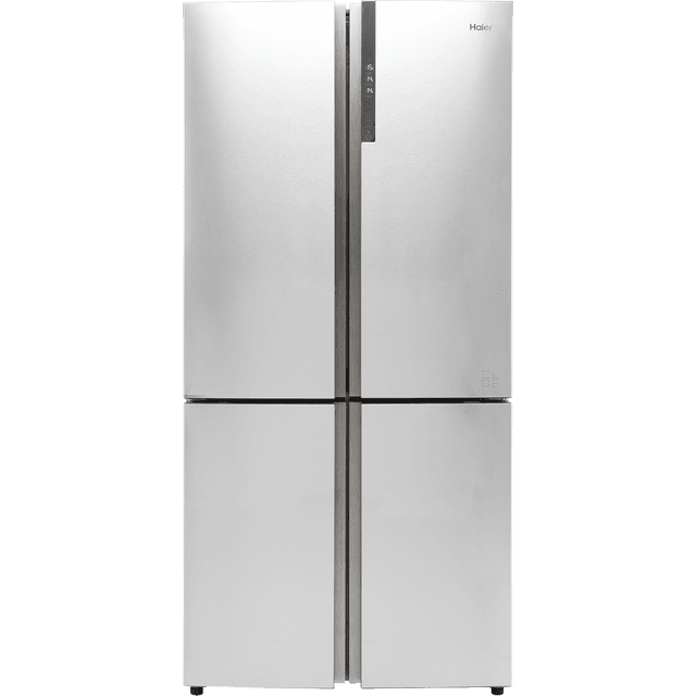Haier American Fridge Freezer - Stainless Steel Effect - F Rated