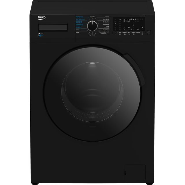 Beko WDER744421B 7Kg / 4Kg Washer Dryer - Black - WDER744421B_BK - 1