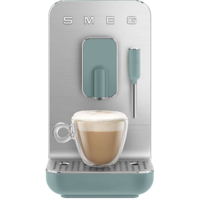 Smeg 50's Style Espresso Coffee Machine - Green - BCC12EGMUK