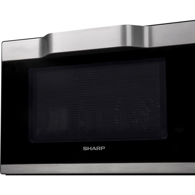 Sharp I series R861KM 25 Litre Combination Microwave Oven - Silver / Black - R861KM_SIBK - 3