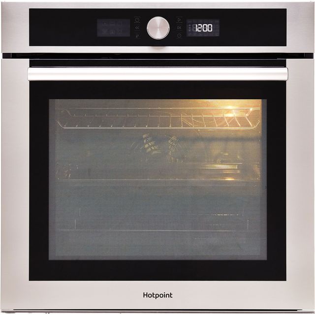Hotpoint Class 4 SI4854HIX Built In Electric Single Oven - Stainless Steel - SI4854HIX_SS - 1