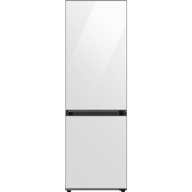 Samsung Bespoke RB34A6B2E12 70/30 Frost Free Fridge Freezer - Clean White - E Rated - RB34A6B2E12_CWH - 1