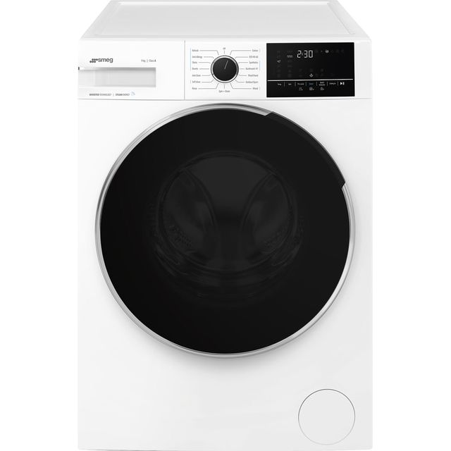 Smeg WNP96SEAUK 9kg Washing Machine with 1600 rpm - White - A Rated