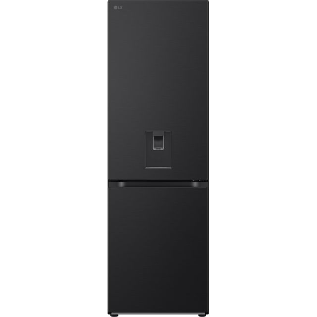 LG NatureFRESH GBF3102EEP 186cm High 60/40 No Frost Fridge Freezer - Matte Black - E Rated