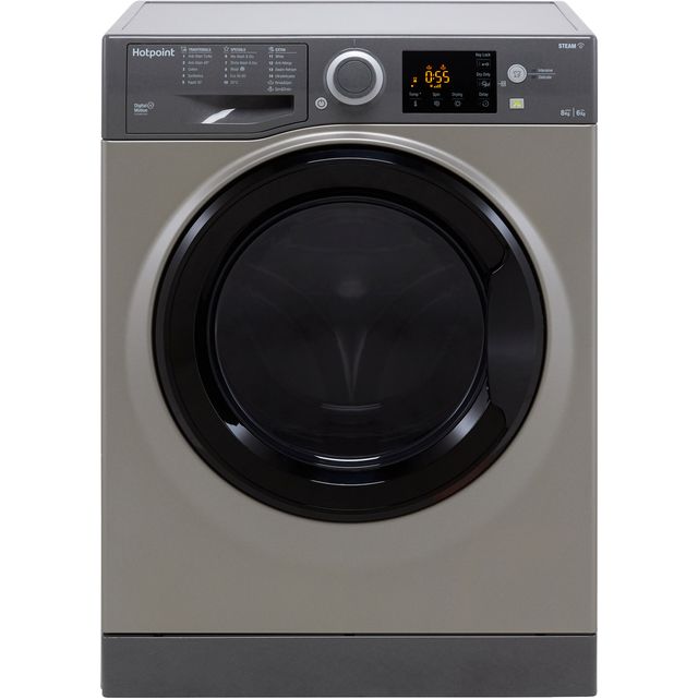 Hotpoint RDG8643GKUKN 8Kg / 6Kg Washer Dryer with 1400 rpm - Graphite - D Rated