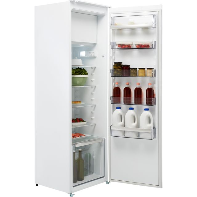 AEG SFE618F1DS Integrated Upright Fridge with Ice Box - Sliding Door Fixing Kit - White - F Rated