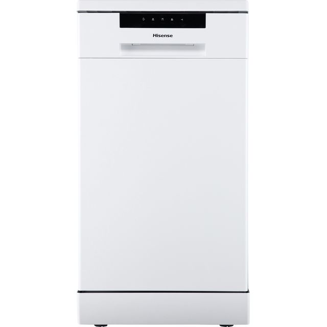 Hisense HS523E15WUK Slimline Dishwasher - White - HS523E15WUK_WH - 1