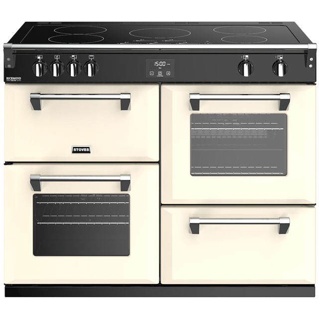 Stoves Richmond Deluxe S1100EI 110cm Electric Range Cooker - Cream - Richmond Deluxe S1100EI_CR - 1