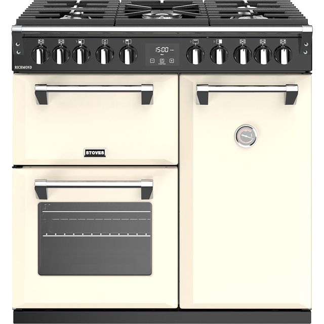 Narrow A A A Above Stoves Dual Fuel Range Cookers In Cream