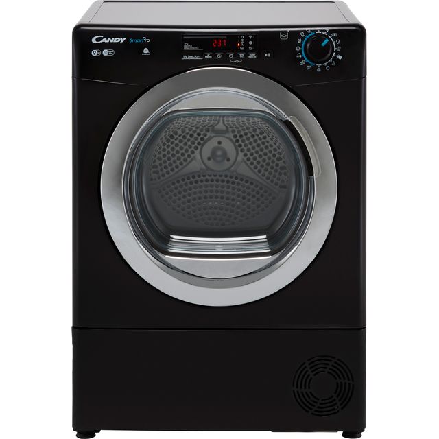 Candy CSOEC9DCGB Wifi Connected 9Kg Condenser Tumble Dryer - Black - B Rated