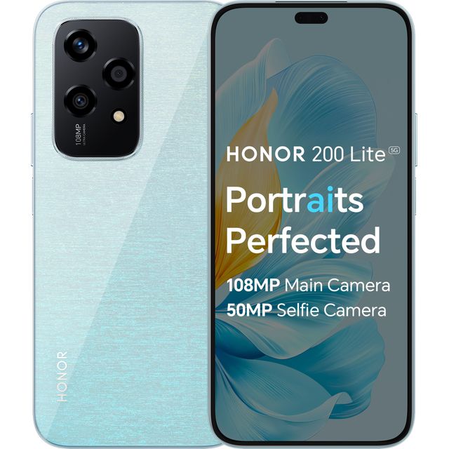 Honor 200 Lite 5G 256GB Smartphone in Blue