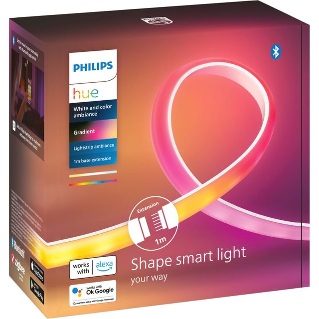 Philips Hue Gradient LED Lightsrip 1m Extension - White
