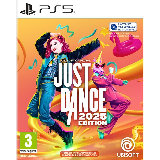 Just Dance 2025 (Code in Box) for PlayStation 5 - Digital Download