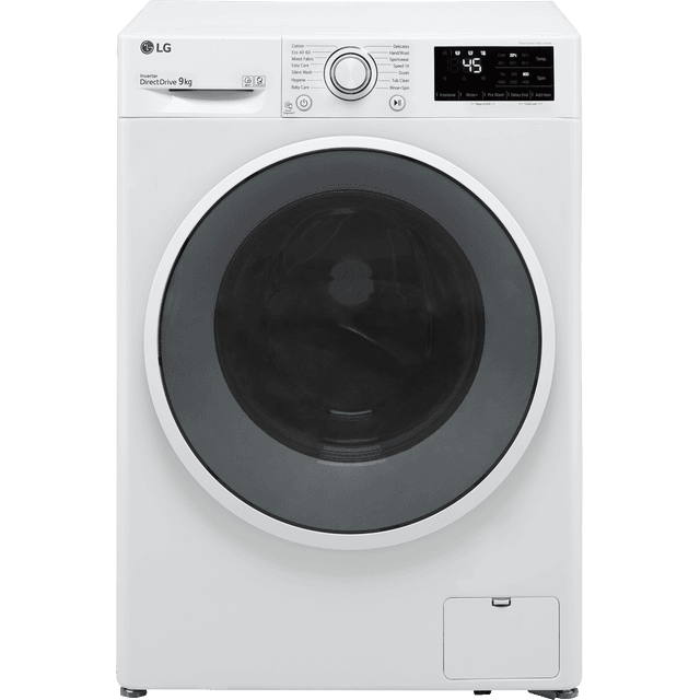 LG FAV309WNE 9Kg Washing Machine with 1400 rpm - White - B Rated