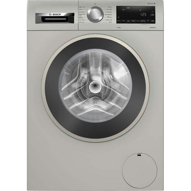 Bosch Series 6 WGG245S2GB 10kg Washing Machine with 1400 rpm - Silver - A Rated
