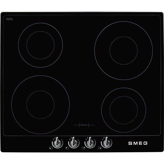 Smeg Victoria SI964NM Built In Induction Hob - Black - SI964NM_BK - 1