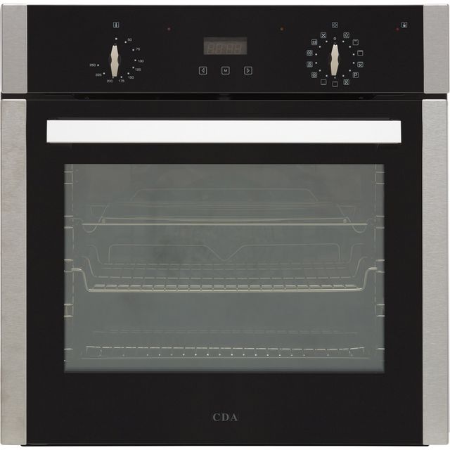 CDA SC360SS Built In Electric Single Oven - Stainless Steel - SC360SS_SS - 1