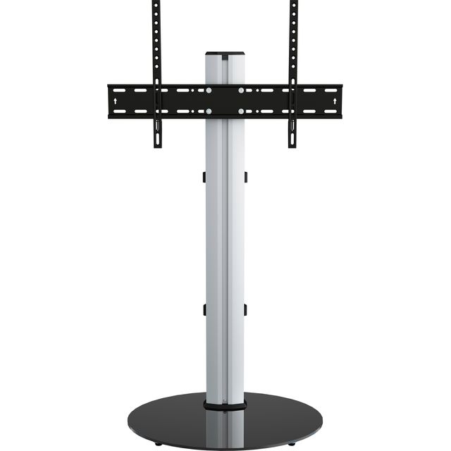 AVF Eno Oval Pedestal FSL590ENSB TV Stand - Black Glass - FSL590ENSB - 1