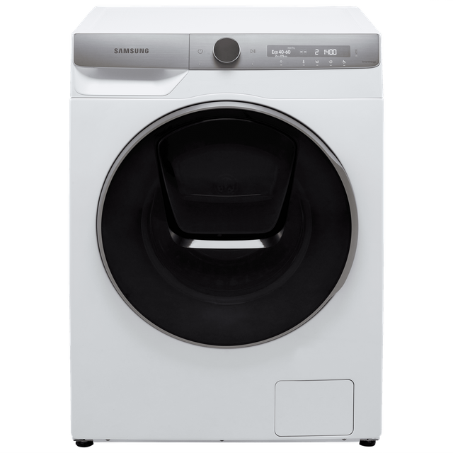 Samsung Series 9 QuickDrive™ Auto Dose WD90T984DSH 9Kg / 6Kg Washer Dryer - White - WD90T984DSH_WH - 1