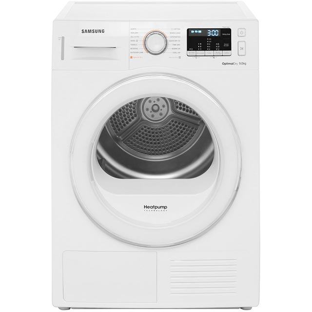 Samsung DV90M5000IW 9Kg Heat Pump Tumble Dryer - White - A++ Rated
