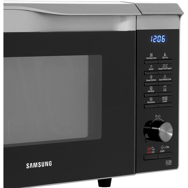 Samsung Easy View™ MC28M6075CS 28 Litre Combination Microwave Oven - Silver - MC28M6075CS_SI - 3