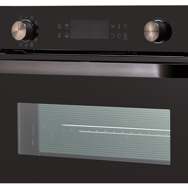 Samsung Prezio Dual Cook Flex NV75N5641RB Built In Electric Single Oven - Black Glass - NV75N5641RB_BKG - 4