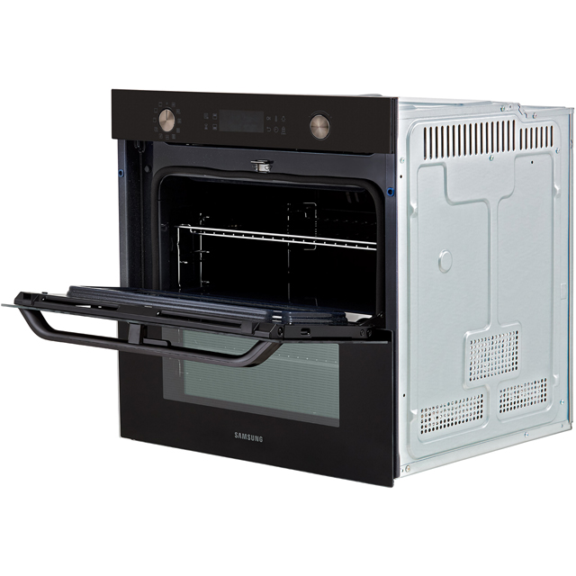 Samsung Prezio Dual Cook Flex NV75N5641RB Built In Electric Single Oven - Black Glass - NV75N5641RB_BKG - 5