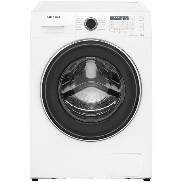 Samsung ecobubbleâ„¢ Free Standing Washing Machine in White