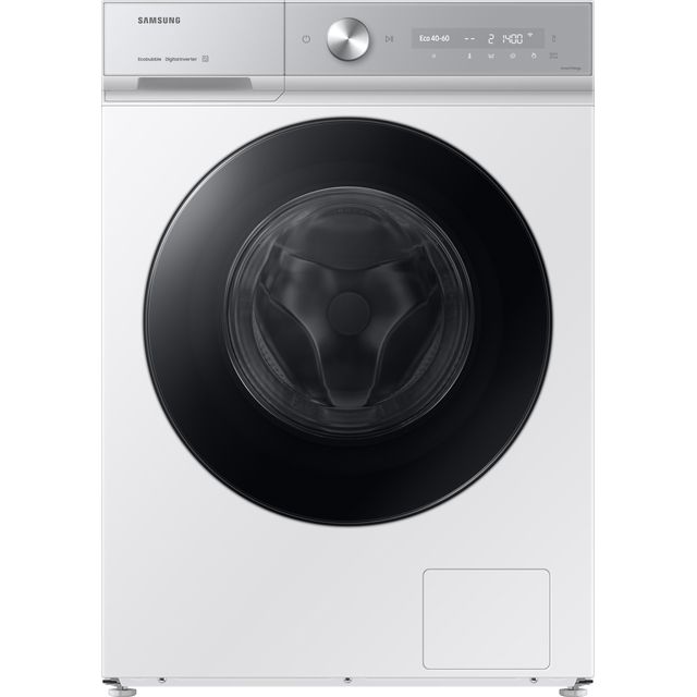 Samsung Series 8 WW90DB8U95GHU1 9kg WiFi Connected Washing Machine with 1400 rpm - White - A Rated