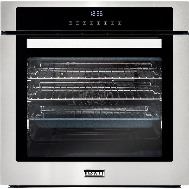 Stoves SEB602TCC Built In Electric Single Oven - Stainless Steel - SEB602TCC_SS - 1