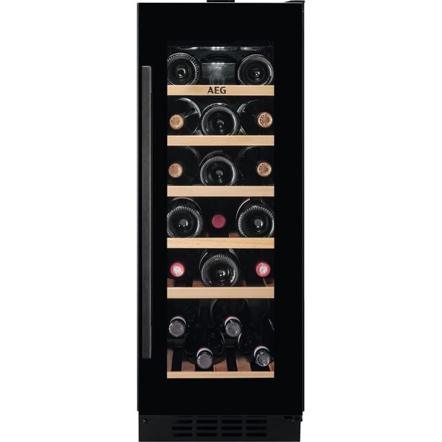 AEG 5000 Series AWUS020B5B Built In Wine Cooler - Black - G Rated