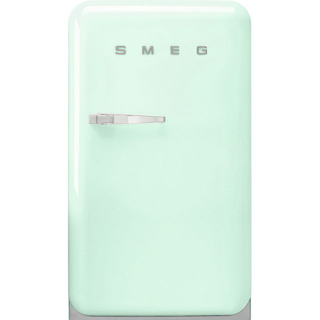 Smeg Right Hand Hinge FAB10RPG5 Fridge with Ice Box - Pastel Green - E Rated