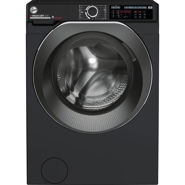 Hoover H-WASH 500 HDD4106AMBCB 10Kg / 6Kg Washer Dryer - Black - HDD4106AMBCB_BK - 1