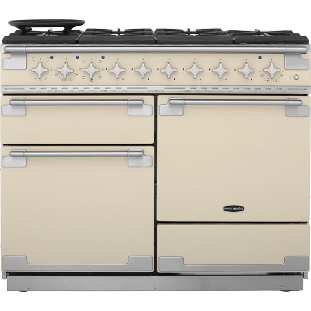 Rangemaster Elise ELS110DFFCR 110cm Dual Fuel Range Cooker - Cream - A/A Rated