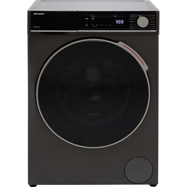 Sharp ES-NDB8144AD-EN 8Kg / 6Kg Washer Dryer - Graphite - ES-NDB8144AD-EN_GH - 1