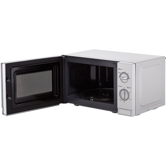 Sharp R20DSLM 20 Litre Microwave - Silver - R20DSLM_SI - 2