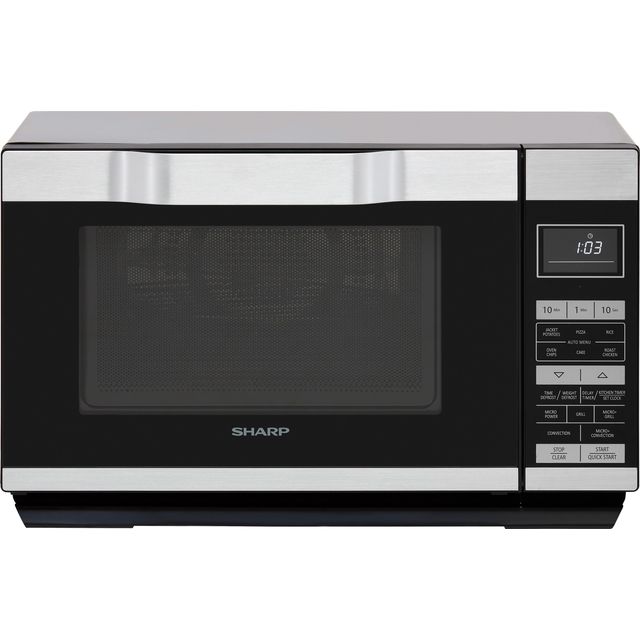 Sharp I series R861KM 25 Litre Combination Microwave Oven - Silver / Black