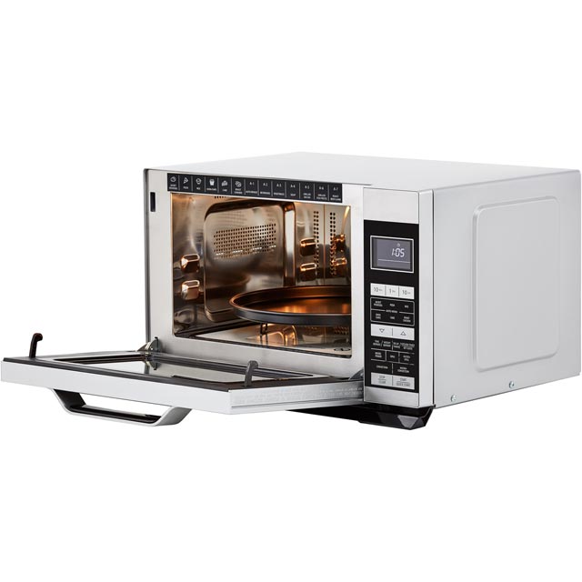 Sharp R861SLM 25 Litre Combination Microwave Oven - Silver - R861SLM_SI - 4