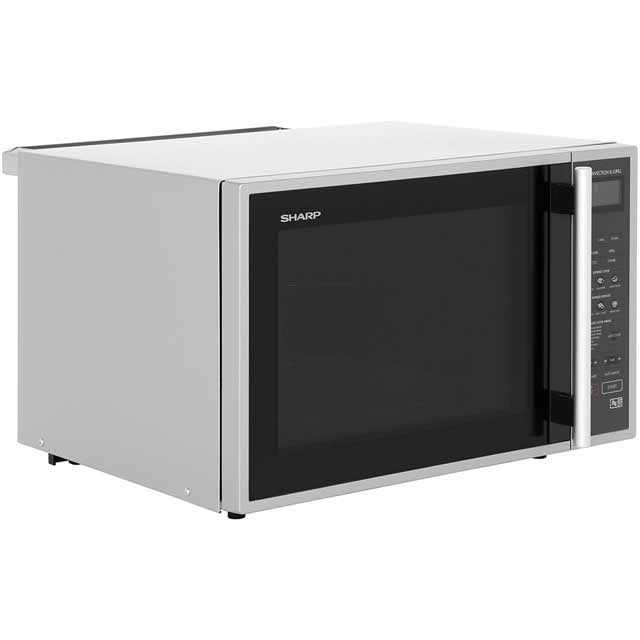 Sharp R959SLMAA 40 Litre Combination Microwave Oven - Silver / Black - R959SLMAA_SS - 2