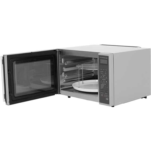 Sharp R959SLMAA 40 Litre Combination Microwave Oven - Silver / Black - R959SLMAA_SS - 4